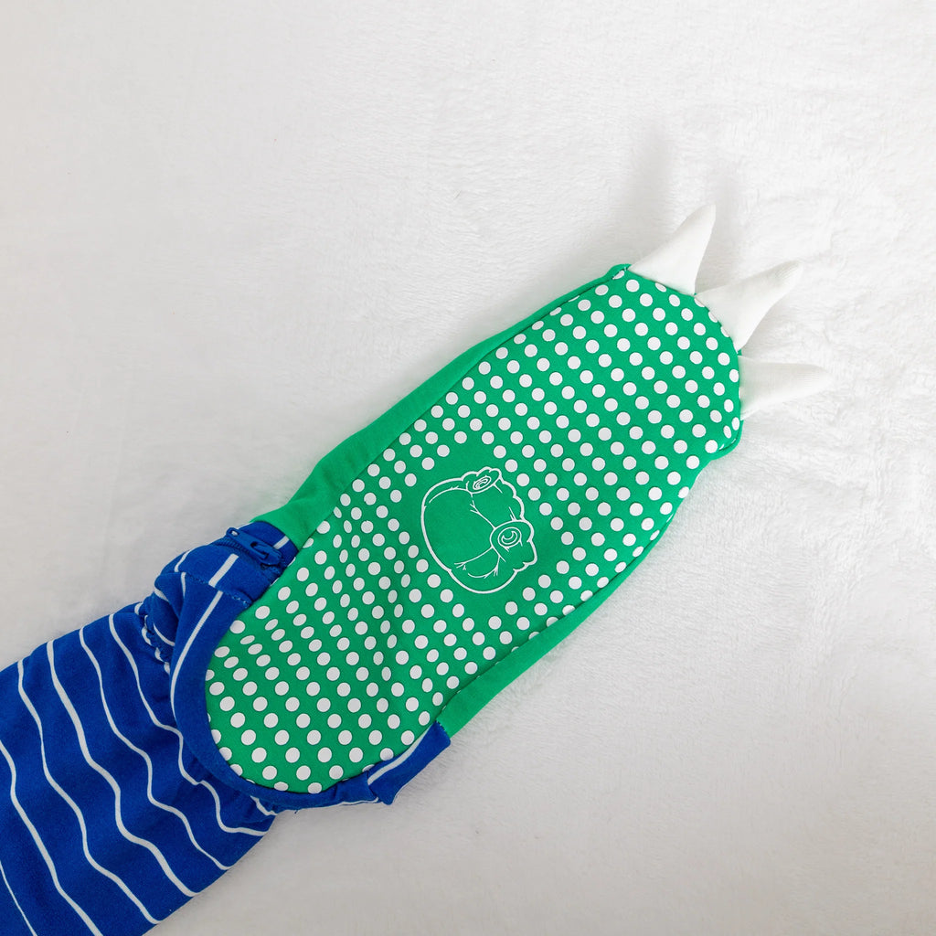 Pijama con pies the Dino |  Lil Comforts.