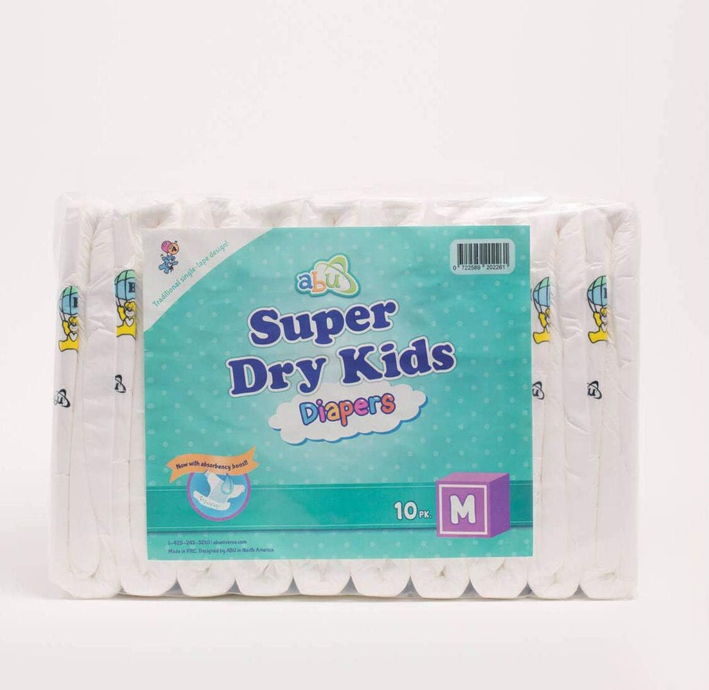 Super Dry Kids | Cubierta plástico, 2 cintas