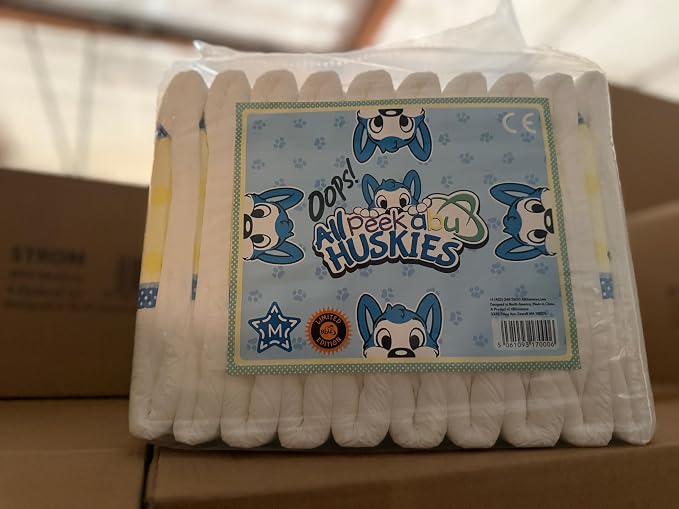 Oops All Huskies | Cubierta plástico, 4 cintas