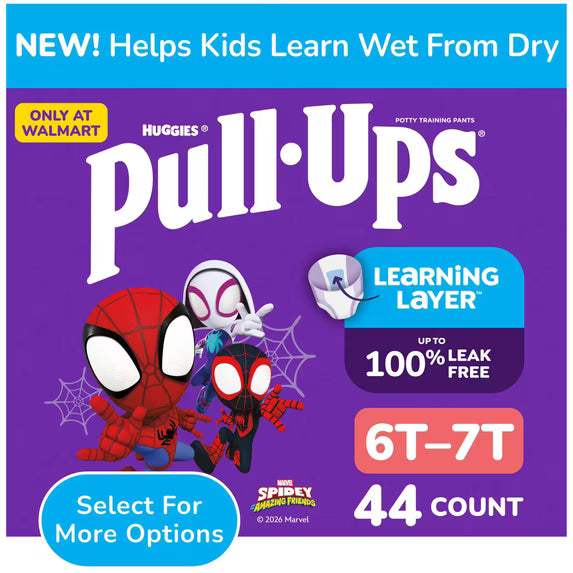 Pull-Ups 6T–7T | Cubierta de tela