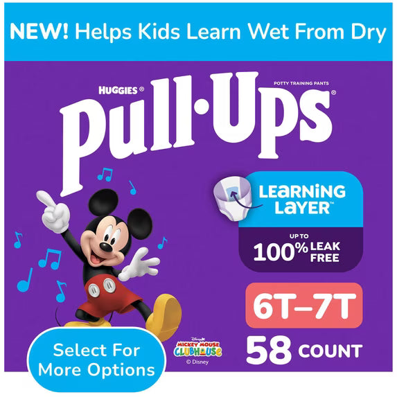 Pull-Ups 6T–7T | Cubierta de tela