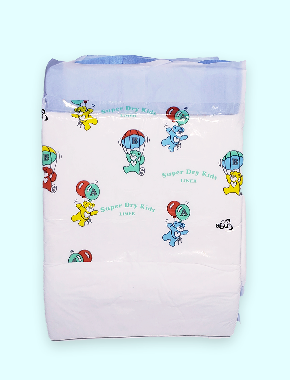 Super Dry Kids | Cubierta plástico, 2 cintas